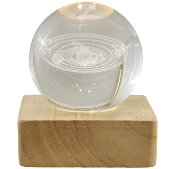 LAMPADA BASE QUADR. PIANETI PC. 6X6X8